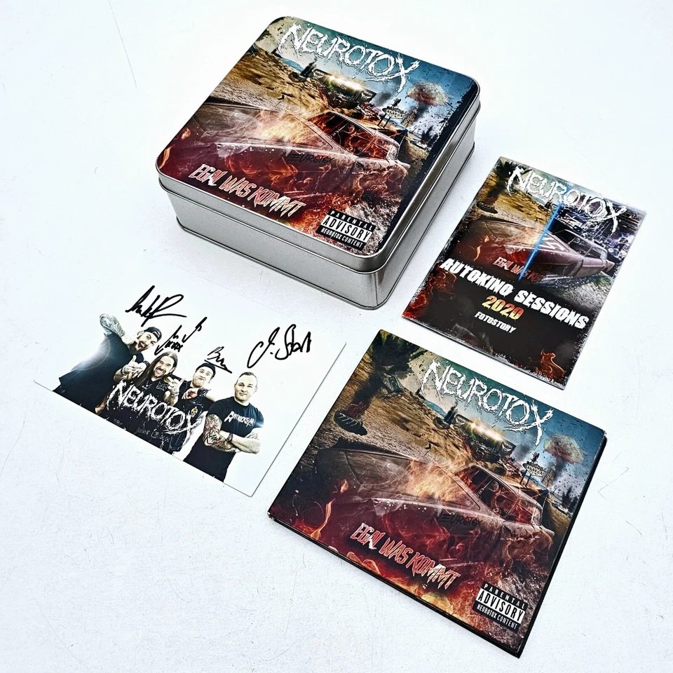 NEUROTOX Signiertes Limitiertes Box Set EGAL WAS KOMMT Punkrock Autokino Session - Bild 1 von 1