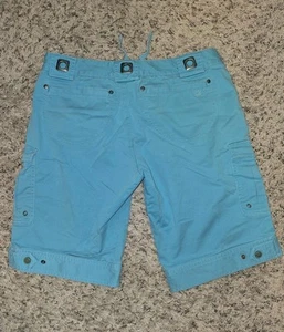 Athleta Kick It Cargo Bermuda Shorts Size 10 - Picture 1 of 5