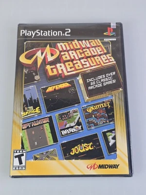 Midway Arcade Treasures (Sony PlayStation 2, 2003) PS2 NEW FACTORY SEALED GIFT ! - Image 1 of 4