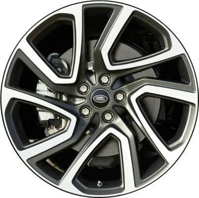 Llanta Land Rover Discovery 22" de fábrica OEM 72295 2017-2020 mecanizada gris Foto 1 de 2