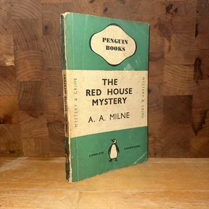 RARE! Penguin Mystery & Crime PB : The Red House Mystery : A.A. Milne : 1940 - Picture 1 of 11