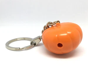 Playmobil Miniature Dollhouse Farm Fall Halloween Dusty Orange Pumpkin Keychain - Picture 1 of 3