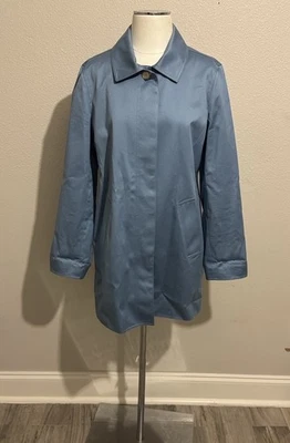 Тренч Coach хлопок на пуговицах дождевик опрятный размер L - Изображение 1 из 4