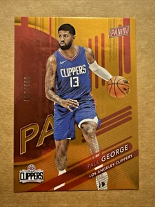 PAUL GEORGE 2024-25 PANINI THE NATIONAL - ORANGE /199 NBA LA CLIPPERS 76ERS - Bild 1 von 3