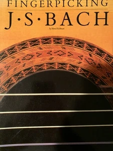 Fingerpicking J.S.Bach by Marcel Robinson Sheet Music and Tab - Picture 1 of 4