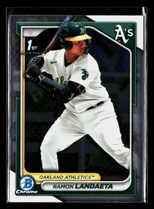 Ramon Landaeta 2024 Bowman Chrome Prospect 1st #BCP-28 Athletics Rookie *026 - Bild 1 von 2
