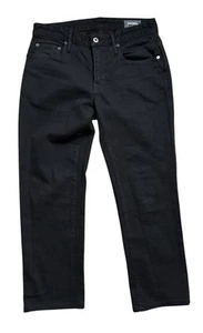 Bonobos Jeans Mens Size 30x26 Short Black Dark Wash Slim Straight Made in USA - Picture 1 of 11