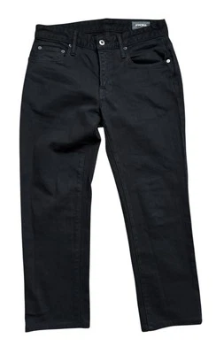 Bonobos Jeans Mens Size 30x26 Short Black Dark Wash Slim Straight Made in USA - Image 1 of 4