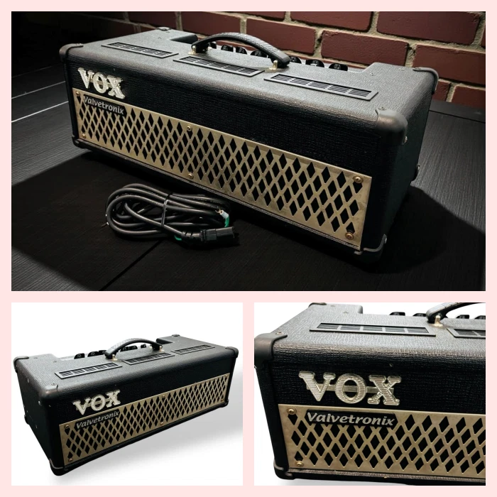 Vox AD100VTH Guitar Tube Amplifier Head Black Korg inc. Rare Used Tested 100V - Image 1 of 4