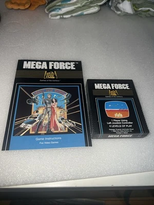 Mega Force (Atari 2600,  1982) 20th Century Fox w/ Manual Tested Working VGC ! - Image 1 of 4
