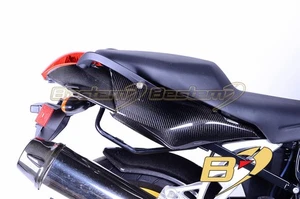 BMW K1200S K1300S Carbon Fiber Side Tail Cowl Fairing Covers - Picture 1 of 6