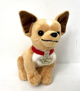 Disney Beverly Hills Chihuahua Rosa Dog Plush Stuffed Animal Toy 6" - Picture 1 of 6