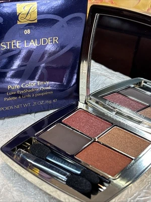 Estee Lauder Pure Color Envy Luxe Eyeshadow Quad - 08 Wild Earth - FS NIB FreeSh - Image 1 of 2