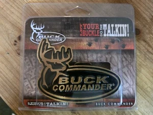 BrandNew Buck Commander Montana Silversmiths Belt Buckle White Tail Deer Hunting - Picture 1 of 4