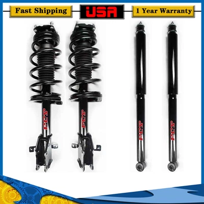 Juego de 4 piezas puntales delanteros completos y amortiguadores traseros para Ford Edge Lincoln MKX FCS_SP Foto 1 de 4