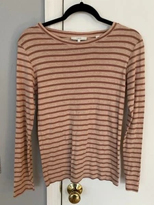 Vince Women’s Striped Tunic L - Picture 1 of 3