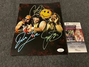 Mick Foley Firmado 8x10 Jsa Tres Caras de Foley Humanidad Tío Amor Cactus Jack - Imagen 1 de 1