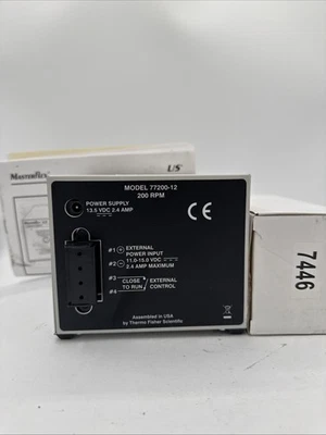 Nuevo Cole-Parmer MasterFlex 77200-12 Compacto Variable Bomba Accionamiento - Acelerar Foto 1 de 3