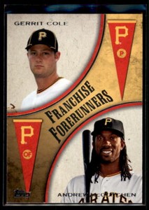 2013 Topps Update Franchise Forerunners McCutchen / Cole #4 Pittsburgh Pirates