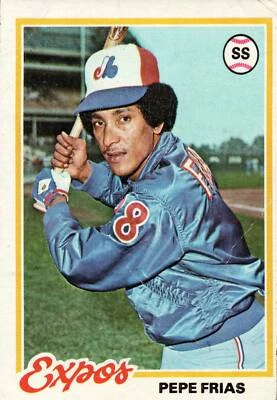 1978 Topps # 654  Pepe Frias Montreal Expos - Image 1 of 2