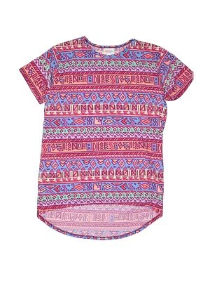 Lularoe Girls Pink Short Sleeve T-Shirt 14 - Image 1 of 2