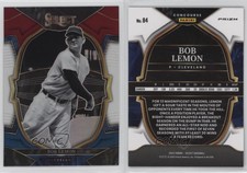 2023 Panini Select Concourse Tri-Color Prizm Bob Lemon #84 HOF