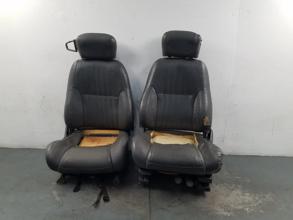 Pontiac Trans Am 1998 juego de asientos delanteros de cuero gris - ** #2430 J5 Foto 1 de 4