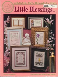 Poems Little Blessings 15 Cross Stitch Patterns By Cross My Heart - Picture 1 of 3