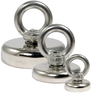 Neodym Bergemagnet Magnetfischen Suchmagnet bis 500 Kg Magnetangeln Suchmagnet - Bild 1 von 11