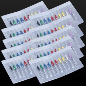 Dental Endodontic Barbed Broaches Root Canal Needles Files 25mm - Picture 1 of 12