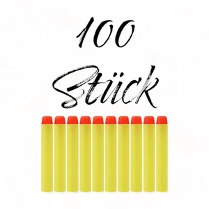 Nerf Pfeile| Nerf Zubehör | Nachfüllset | Soft Pfeile 100 | Gelb - Bild 1 von 1