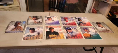  Donruss Studio Photo  8x10 (10 Card Lot)   **Tod Helton **  Mike Piazza ** Mint - Image 1 of 4