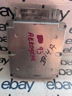 USED OEM 1993 FORD AEROSTAR F37F-12A650-APA ENGINE COMPUTER - Image 1 of 3