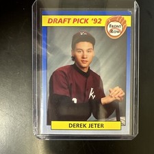 1992 Front Row Draft Picks - #55 Derek Jeter (RC)