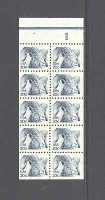 SCOTT#1949a, 20c PANE OF 10, RARE PLT.#26. VF & NH. - Image 1 of 2