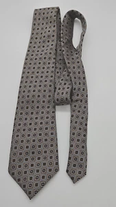 Donald Trump Signature Collection Tie- 100% Silk Brown Blue - Picture 1 of 7