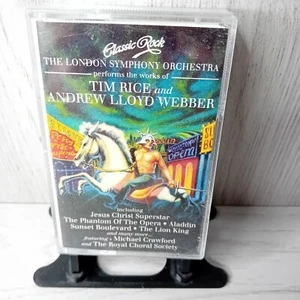 LONDON SYMPHONY ORCHESTRA CASSETTE THE MUSIC TIM RICE AND ANDREW LLOYD WEBBER - Picture 1 of 4