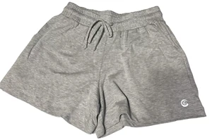 Johnny Was Calme Gr. L Tunnelzug Sweat Shorts High Rise grau ~ Baumwolle ~ Taschen - Bild 1 von 3