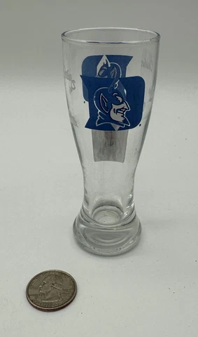 Duke University Blue Devils Tall Shot Glass NCAA Officially Licensed Cover