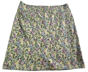 J Jill Damen Bleistiftrock Größe 8 Mehrfarbig Live in Chino Blumenmuster Knielang - Bild 1 von 11