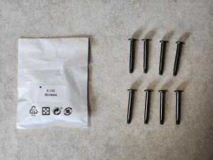 SET OF 8 CORSAIR NAUTILUS AIO CPU 240 RS LIQUID COOLER LONG FAN SCREWS NEW! - Afbeelding 1 van 1