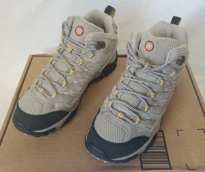 Merrell Moab 2 Vent Mid Women's Taupe Round Toe Hiking Boots Size 9.5W J06048W - Picture 1 of 9