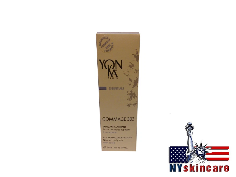 Yonka Nueva Caja Gommage 303 Piel Grasa Normal 1.7oz/50ml Totalmente Nueva Foto 1 de 1