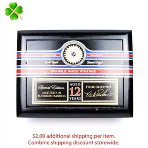 Caja de cigarros de madera vacía doble envejecimiento Perdomo Robusto Maduro 8" x 6" x 3,25" - Imagen 1 de 12