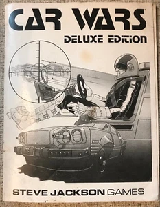 STEVE JACKSON "CAR WARS DELUXE EDITION" 1986 3RD ED PB VG- +UPDATE - Afbeelding 1 van 2
