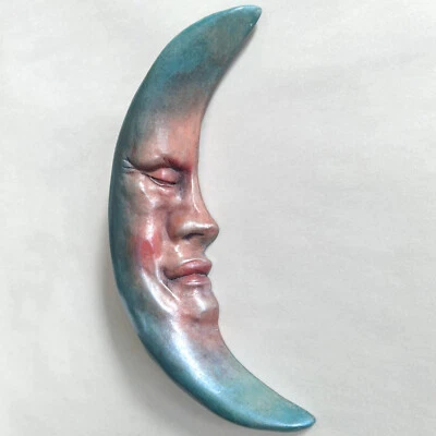 防水室内和室外月亮墙雕塑,手工花园,庭院艺术 — 第 1/4 张图片