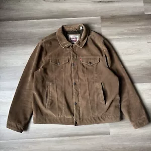 Levi’s Vintage Suede Trucker Jacket EUC Men’s Size XXL Rare Sold Out - Picture 1 of 6