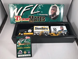 1998 Pittsburgh Steelers NFL Teammates Kordell Stewart Collectible White Rose - Picture 1 of 12