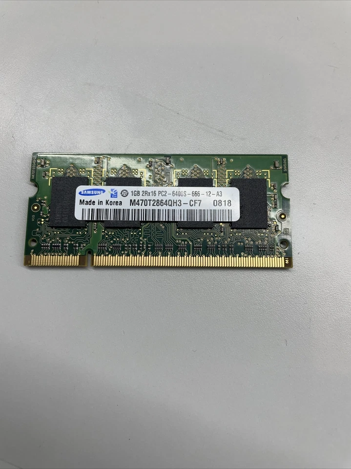 Samsung M470T2864QH3-CF7 1GB DDR2 Laptop RAM Memory #32 - Image 1 of 1