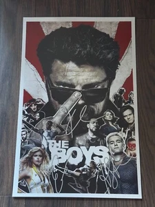Locandina film firmata The Boys 11x17 con certificato di autenticità - cimeli autentici - Foto 1 di 3